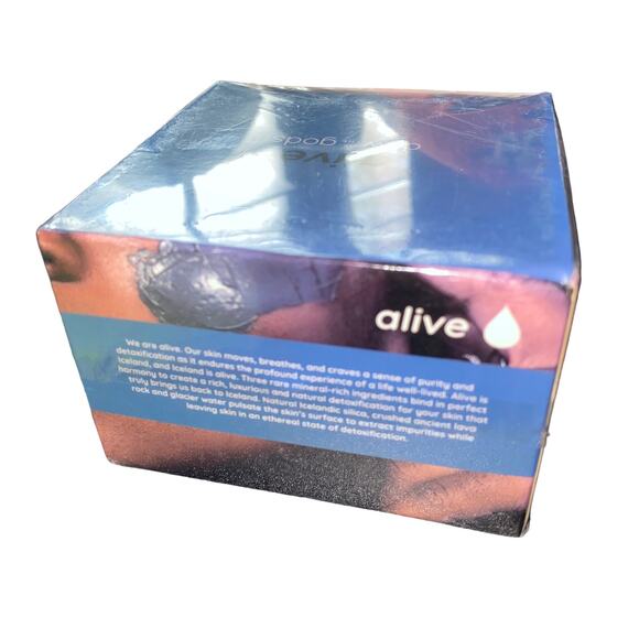 Dew Of The Gods - Alive Icelandic Silica Detox Mask 4.2oz/120g NIB & Sealed - Picture 4 of 7